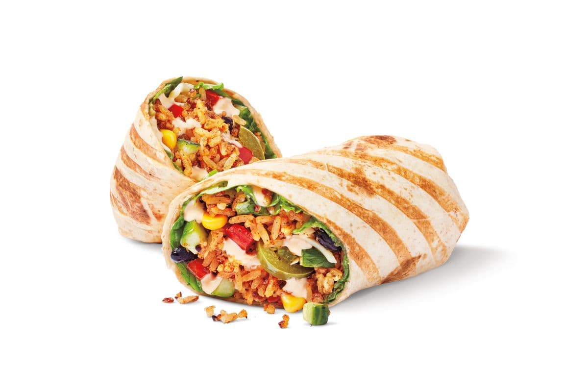 Veggie Habanero Loaded Wrap w/ Cheese