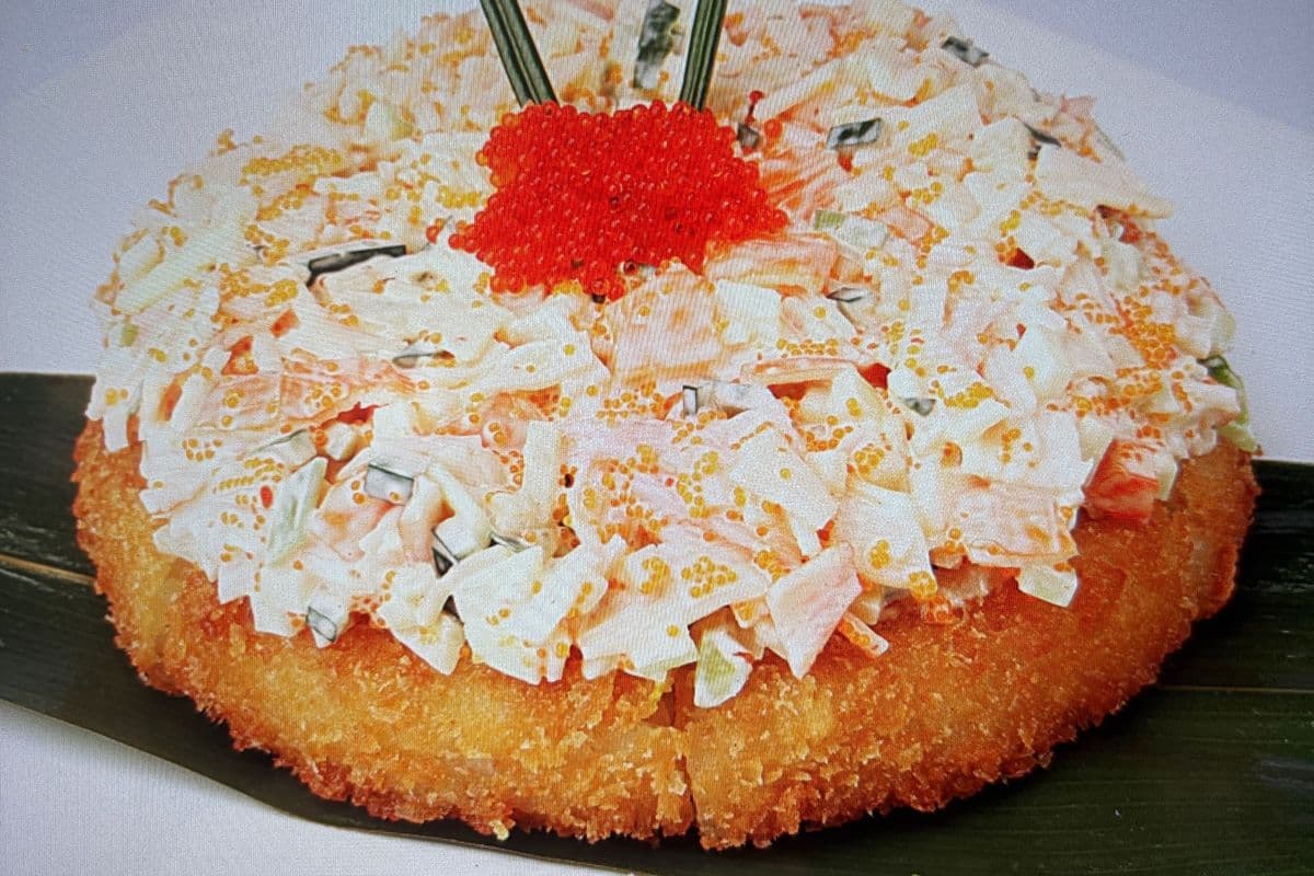 Crab Meat Pizza