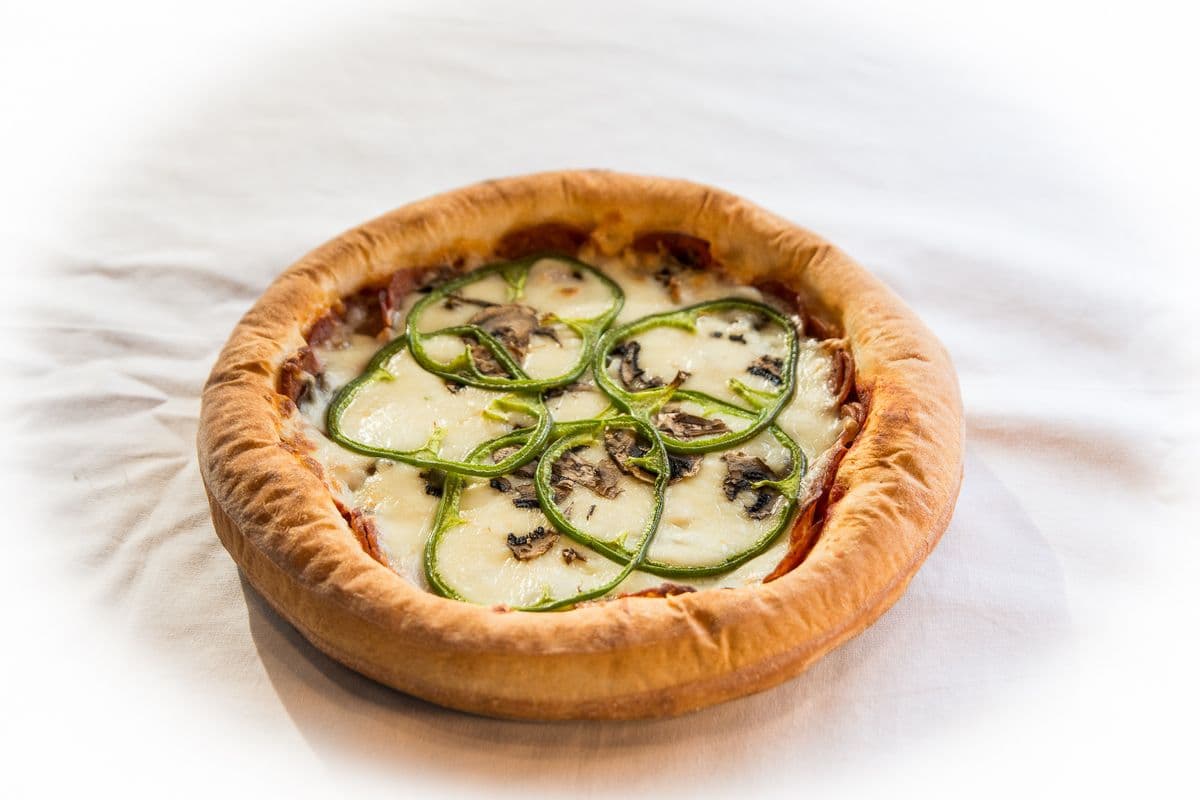 Pizza garnie
