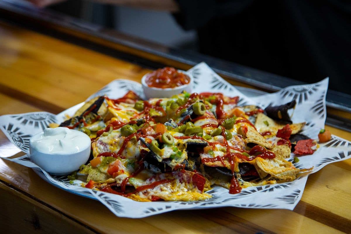 Buffalo Chicken Nachos