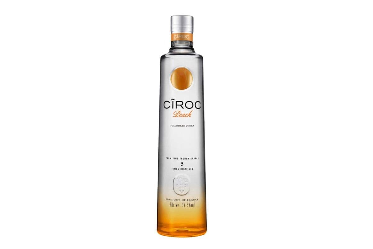 CIROC PEACH 750ML (1 x 750ML)