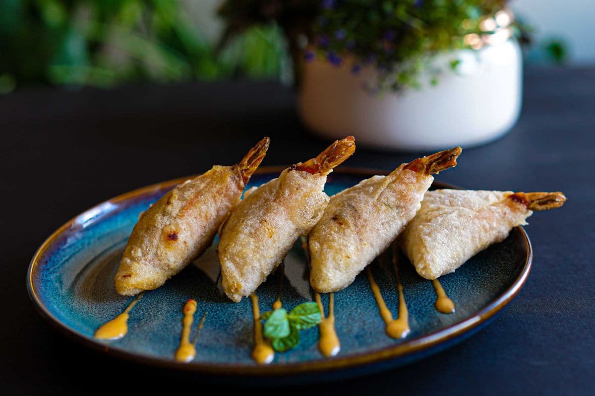 Shrimp Spring Rolls (4 pcs)
