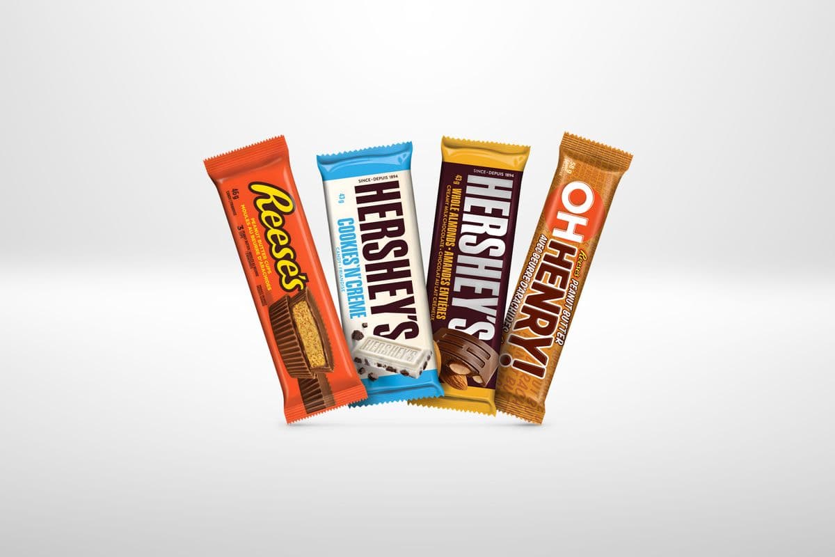 Hershey's Chocolate Singles (43 - 58 g) for $1.00