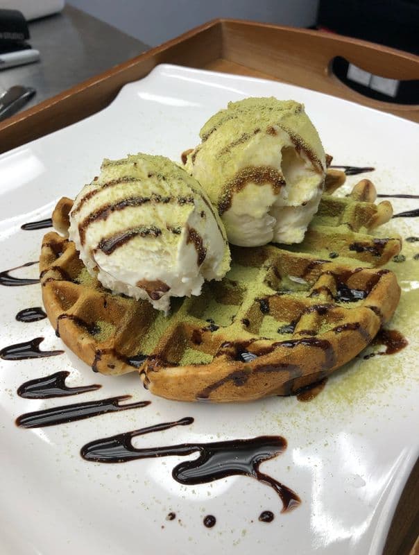 Matcha Waffle