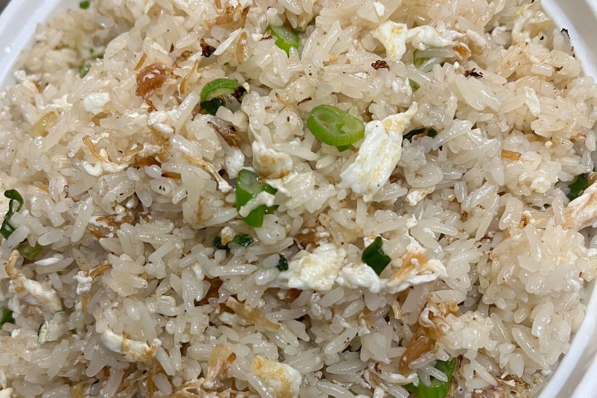 Dried Scallops and Egg White Fried Rice瑶柱蛋白炒饭