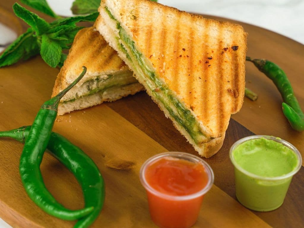 Cheesy Mint Sandwich