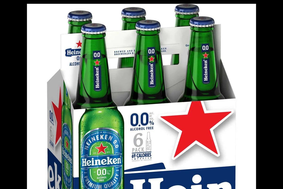 Heineken Non- Alcoholic Beer (6 Bottles)