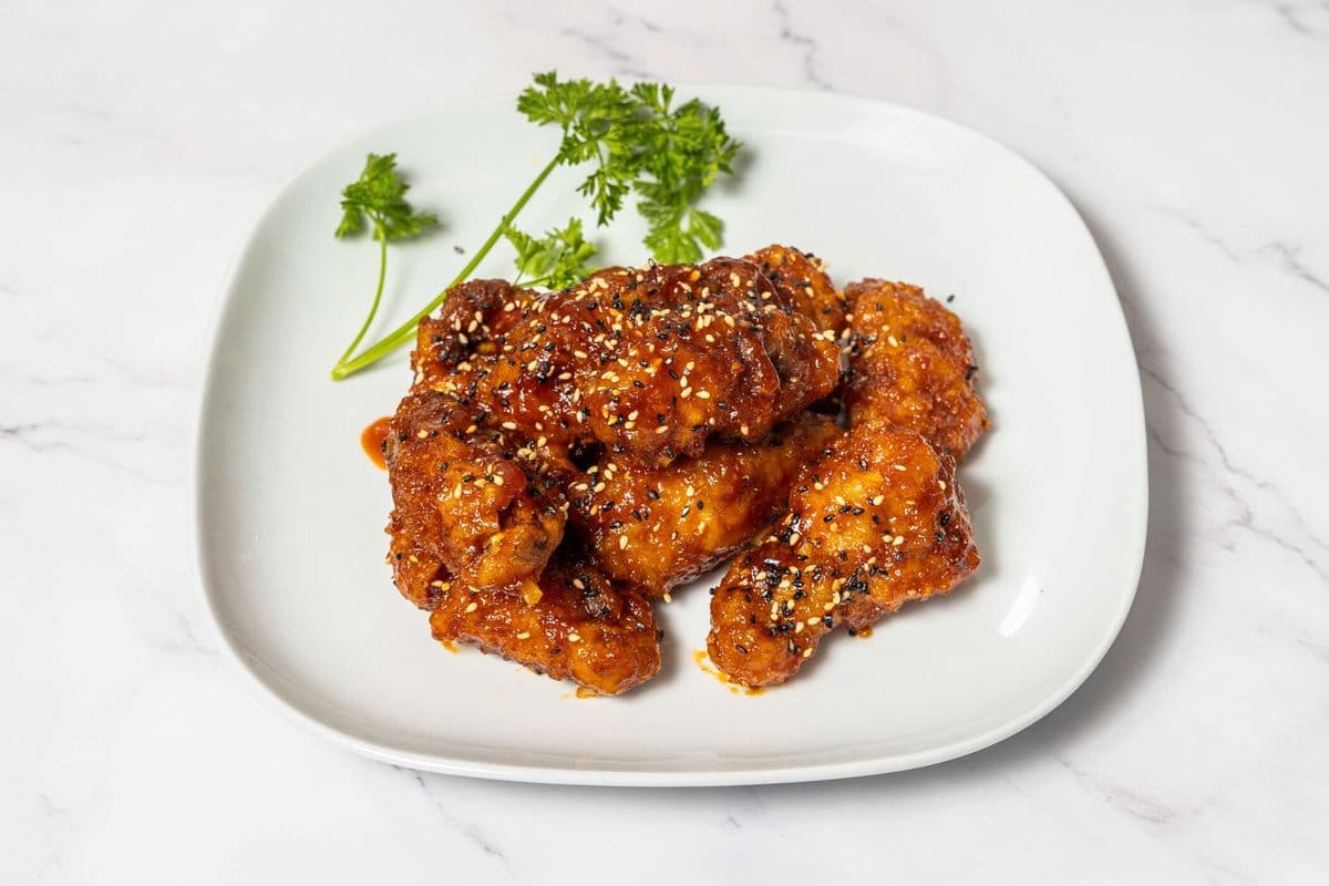 Korean Spicy Chicken Wings