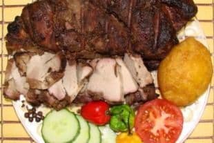 Jerk Pork Dinner