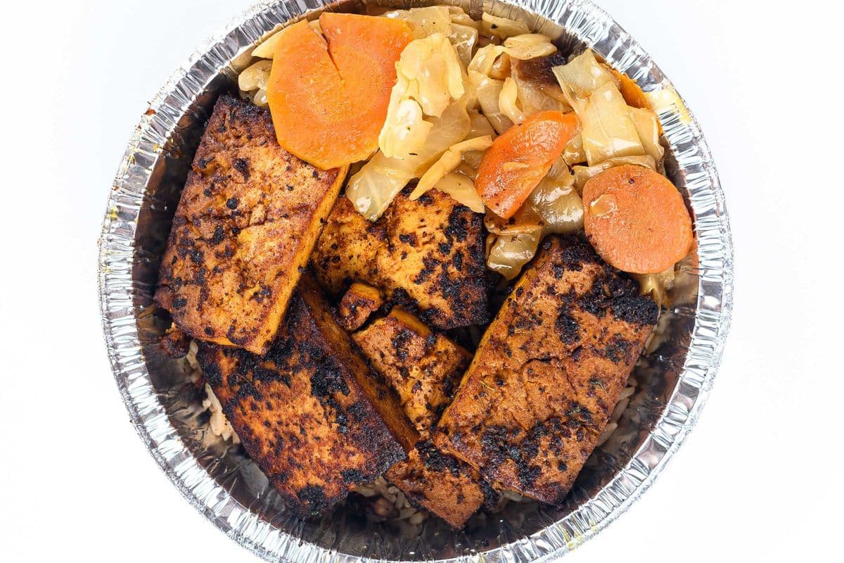 Jerk Tofu meal (MEDIUM)