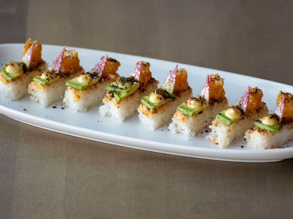 Chili Prawn Sushi Press