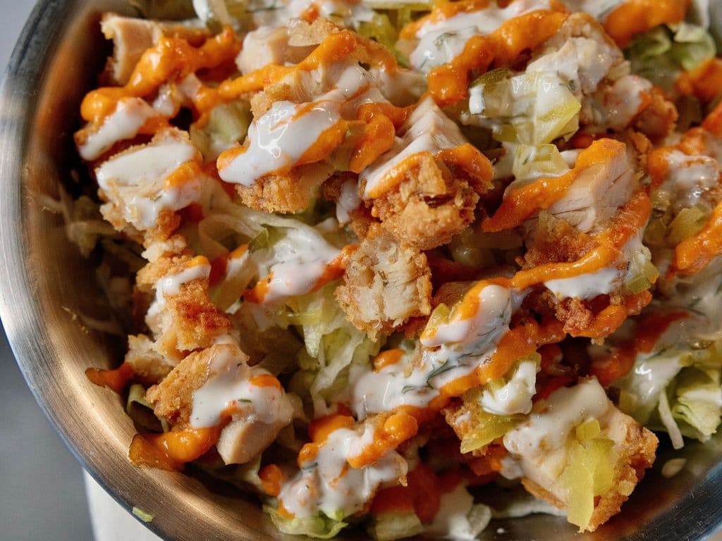 SALADE POULET FRIT