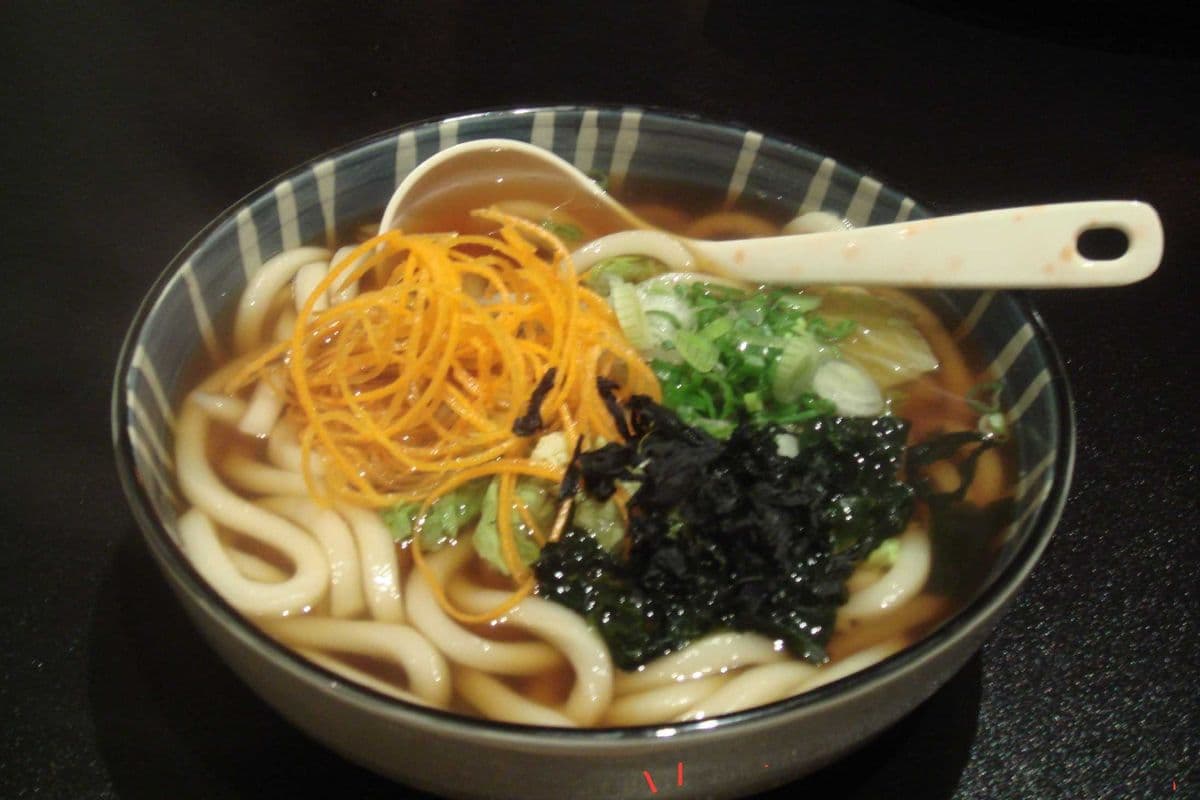 N5) Vegetable Udon Soup