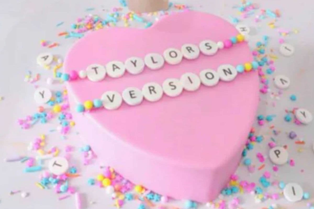 "Taylors Version" Pink Heart Smash