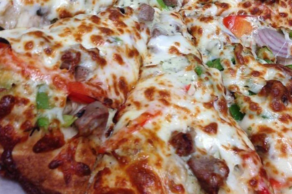 Small Philly Steak Pizza