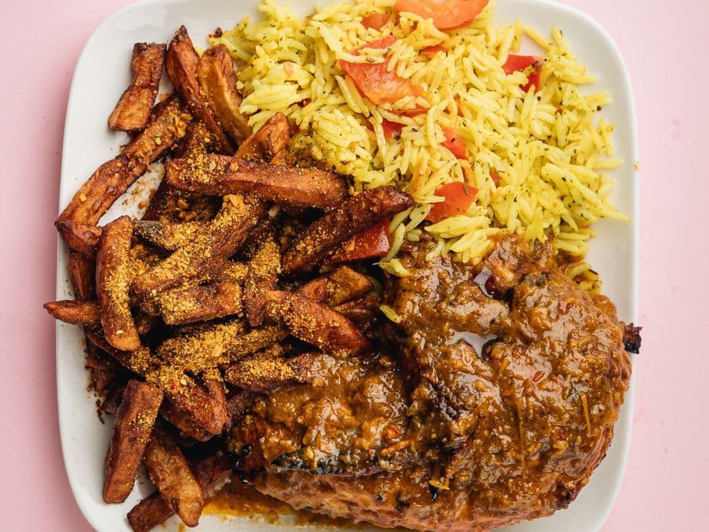 1/4 de poulet poitrine