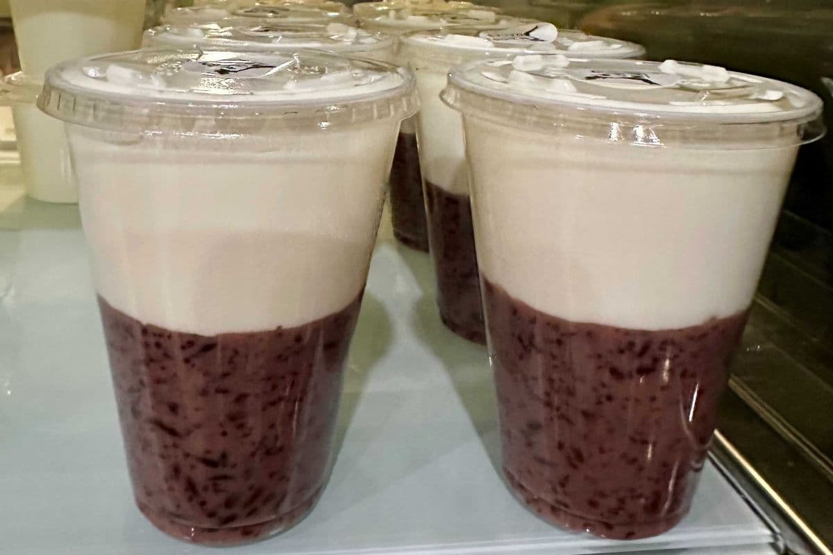 Purple Sticky Rice Yogurt / Ya-ua Nếp Cẩm