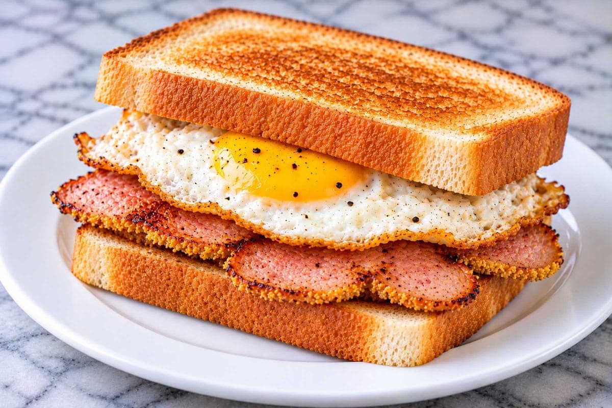 Peameal Egg Sandwich