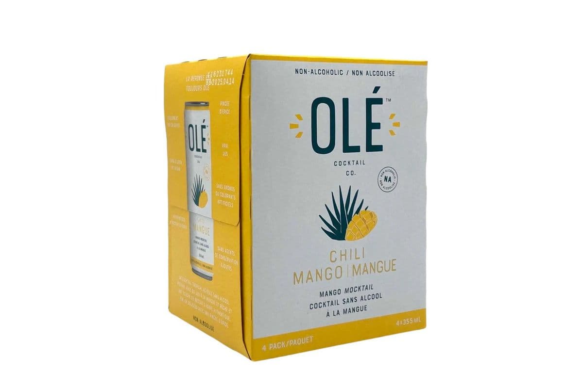 OLE CHILI MANGO MOCKTAIL NON-ALCOHOLIC 4 CANS(355 ML) (4 x 355 ML)