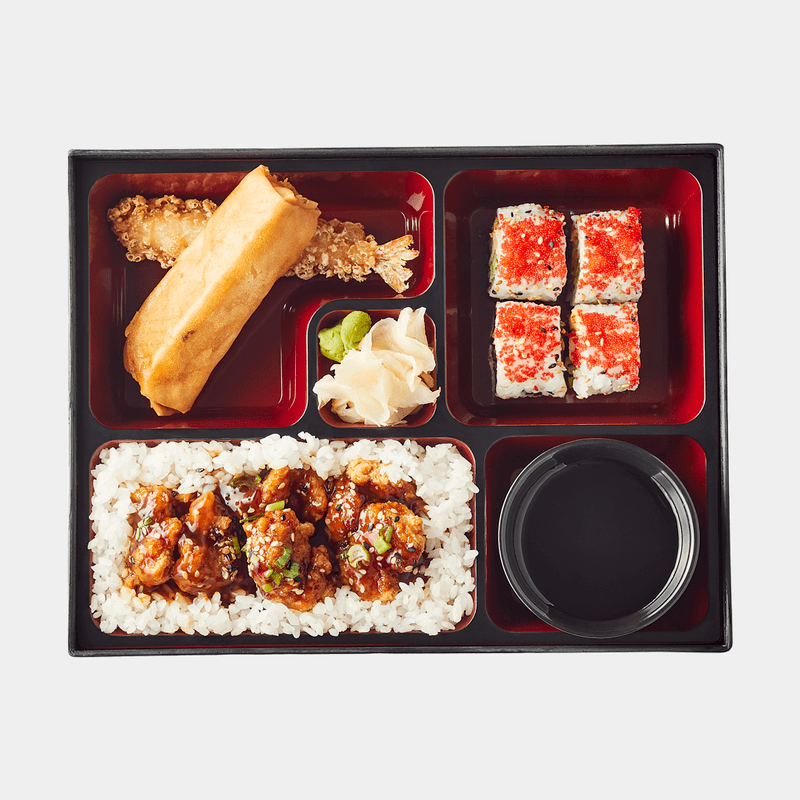 General Tao and Maki Bento / Bento Poulet Général Tao et Maki