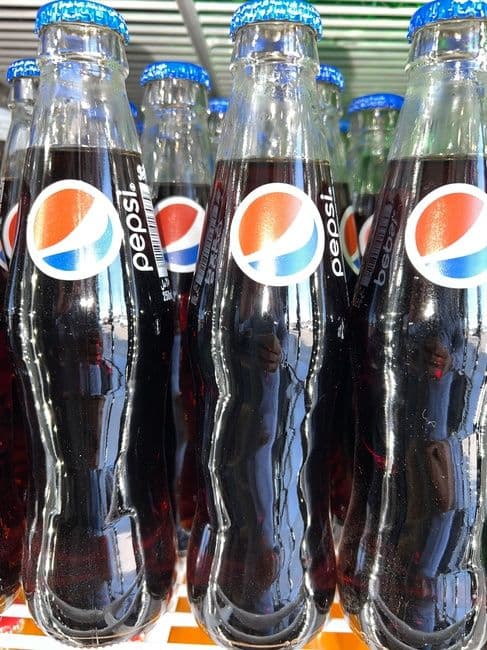 Pepsi Glass bottle
