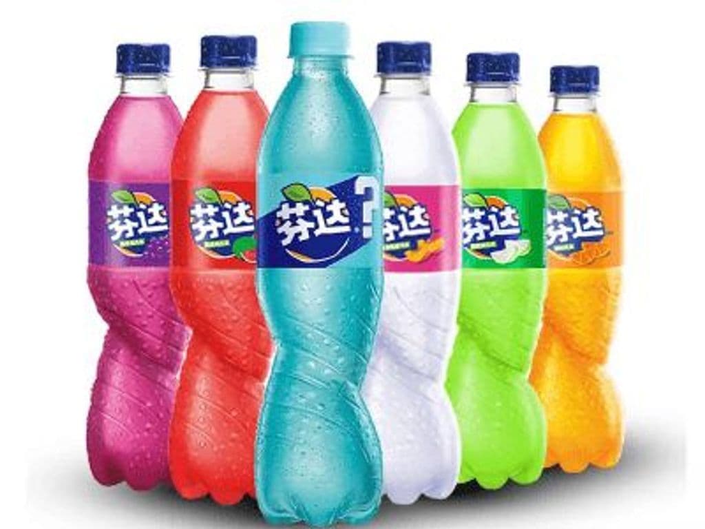 Fanta China Soda Bottles