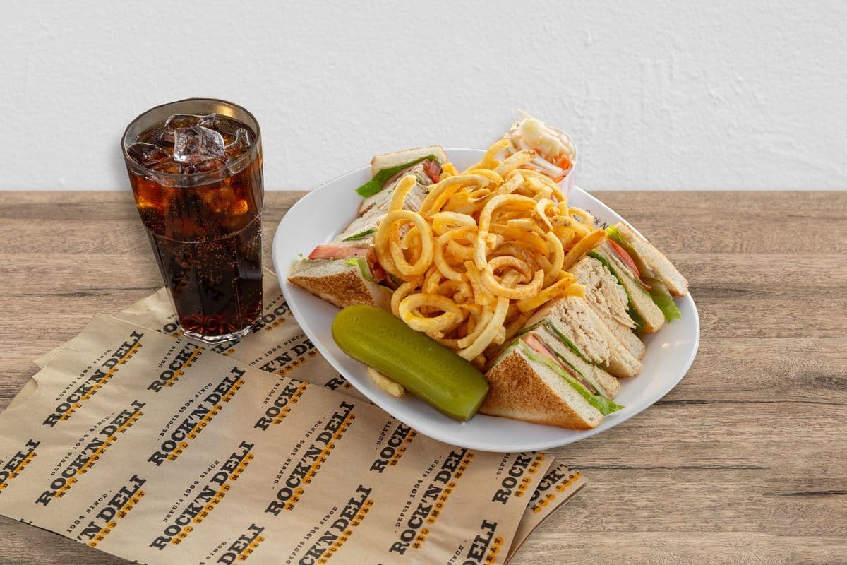 Chicken Club Sandwich Trio
