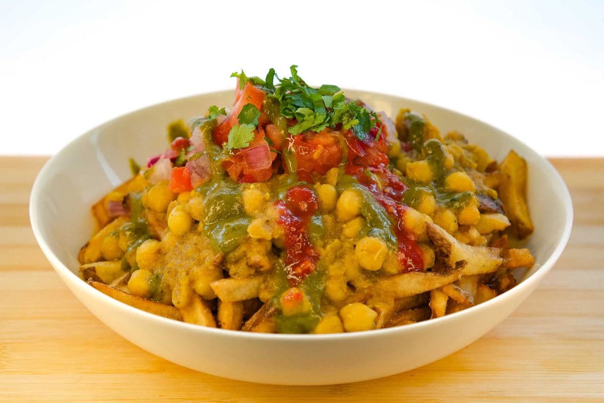 Chana Masala Fries (Vegan) (GF)