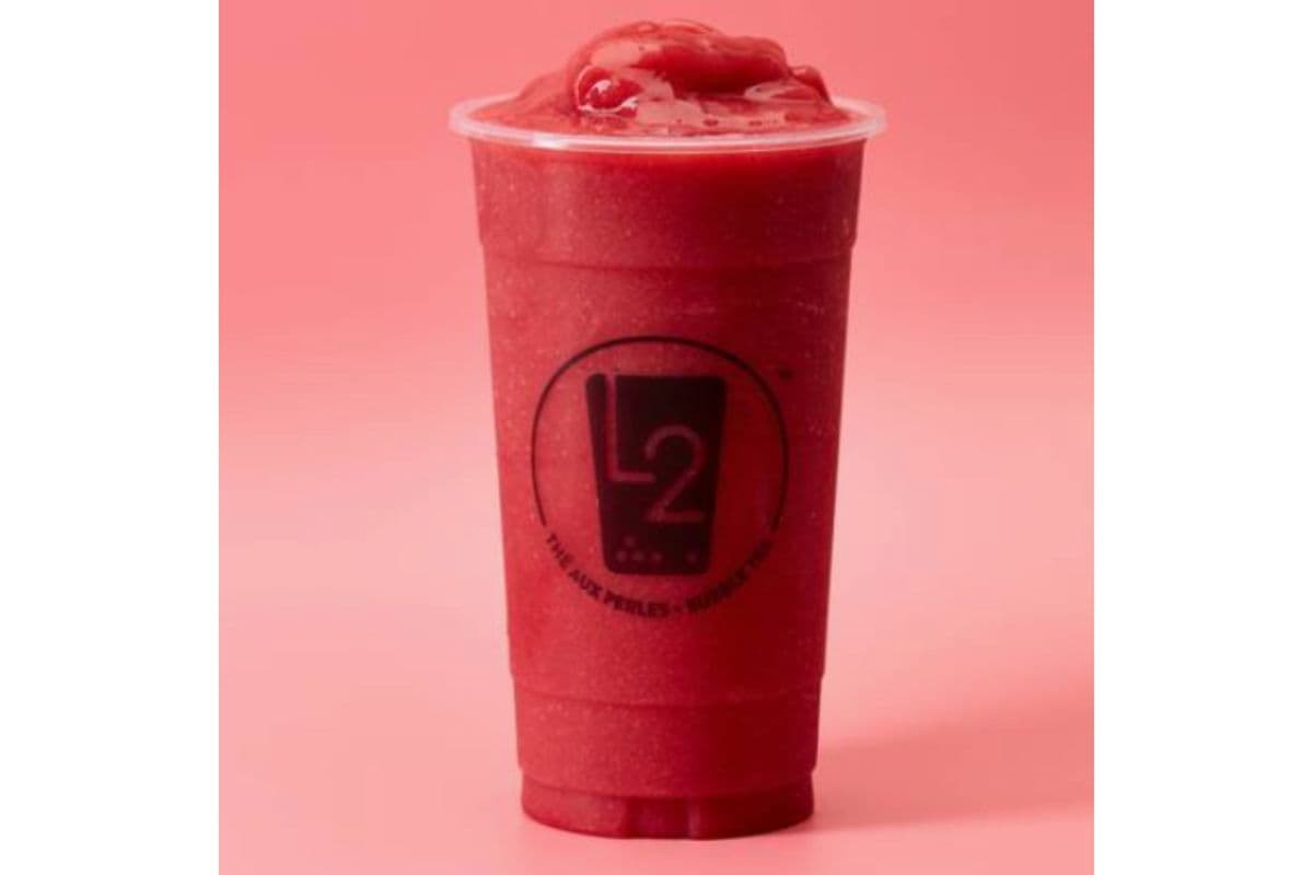 Frappé Fraise (Grand) / Strawberry Smoothie (Large)