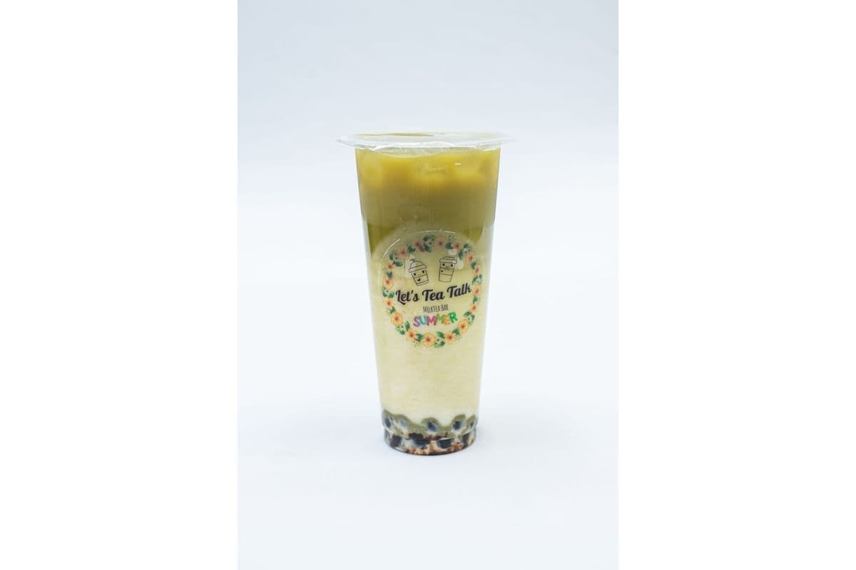Green Matcha Milk Tea