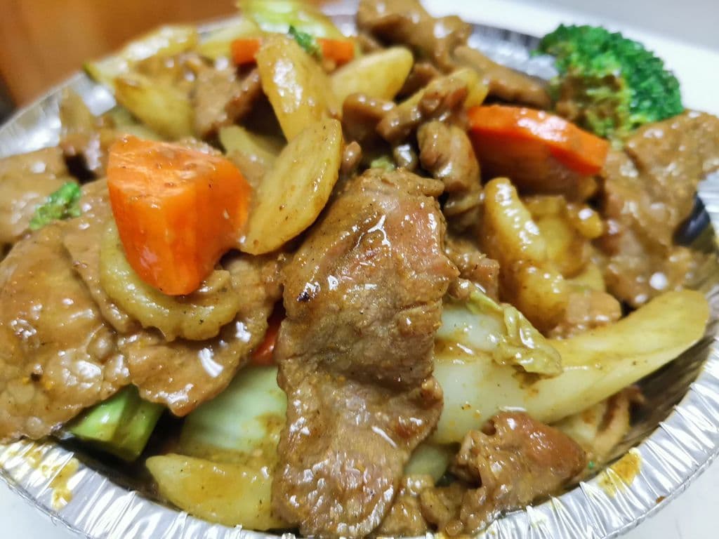 Curried Shrimp & Vegetables - OO