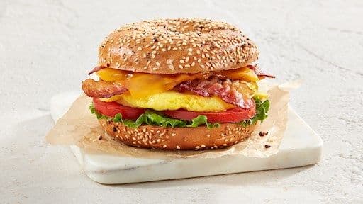 Sunriser on a Bagel