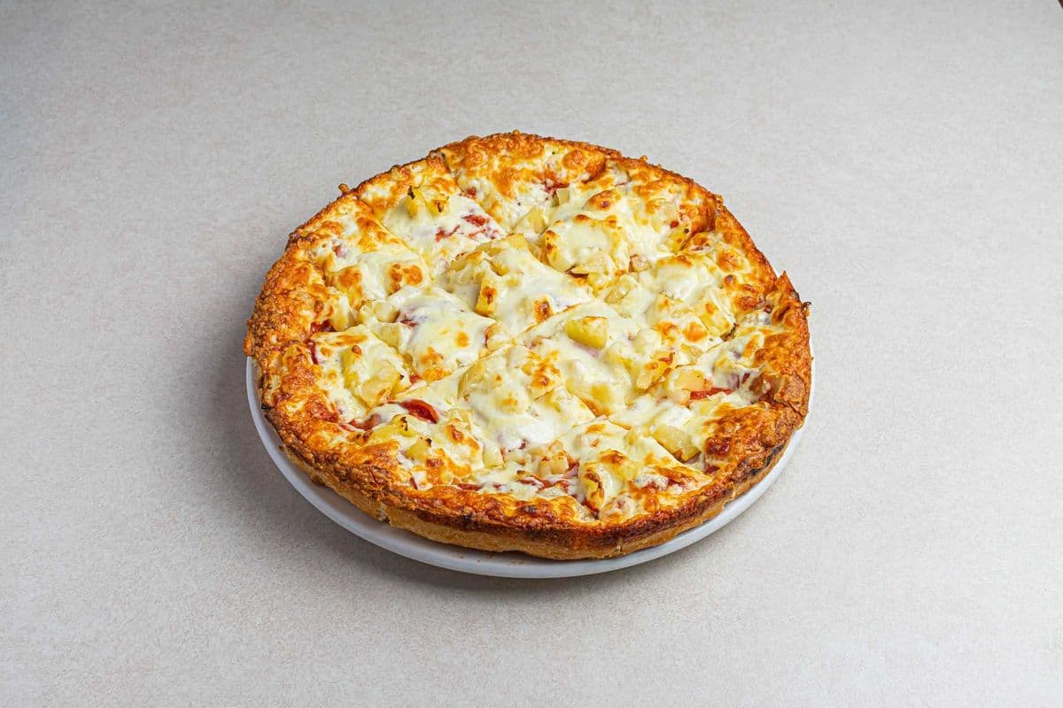 #9 10" Medium Ham and Pineapple Classic Pizza