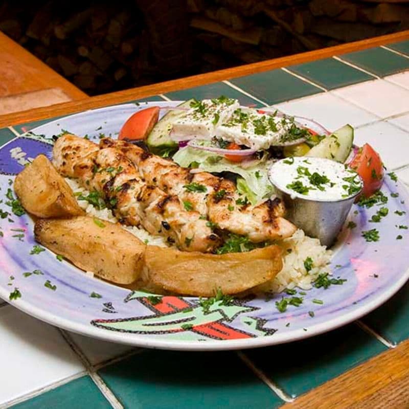 Brochette de poulet / Chicken Brochette