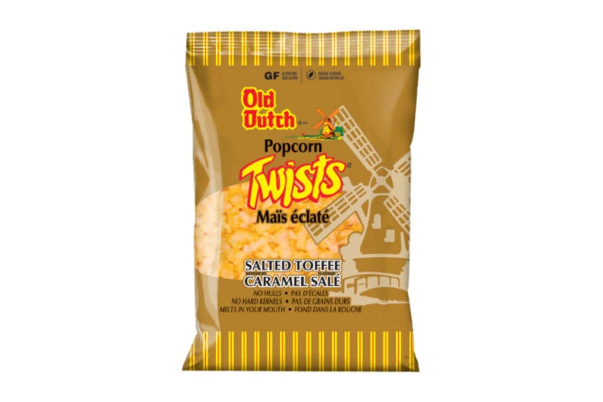 Old Dutch Popcorn Twists Salted Toffee (175 g)