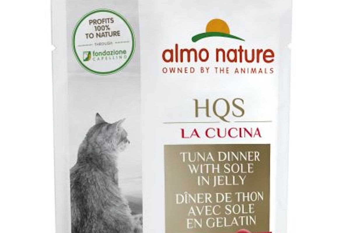 Almo Nature HQS - Tuna Dinner With Sole In Jelly Pouch 55g (55g)