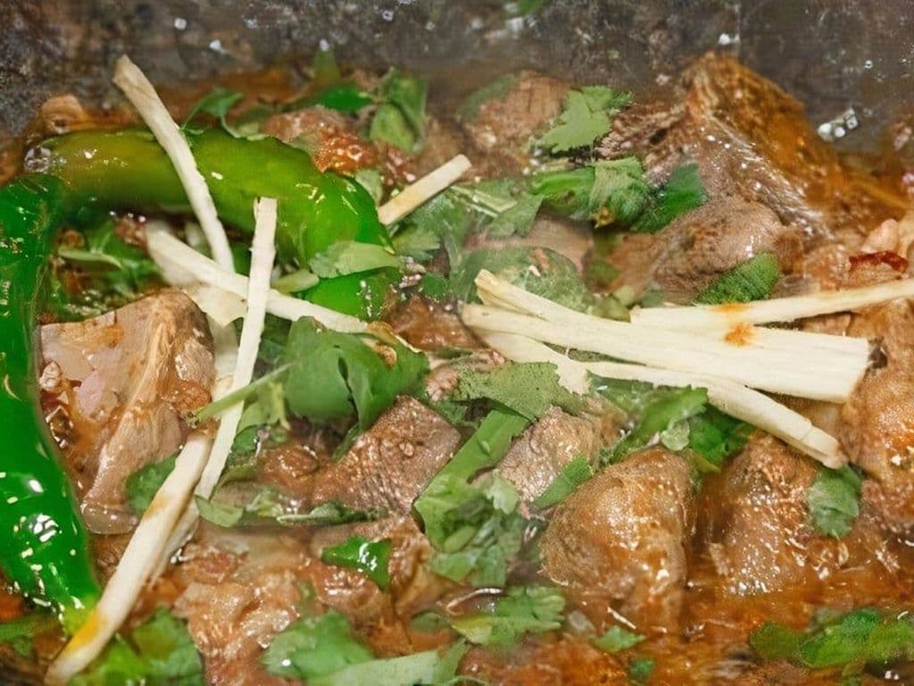 Goat Peshawari Karahi, Half