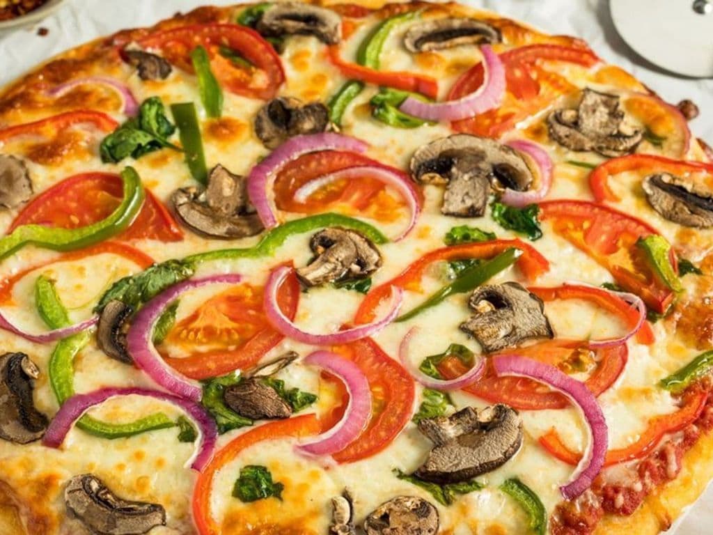 Veggie Deluxe Pizza