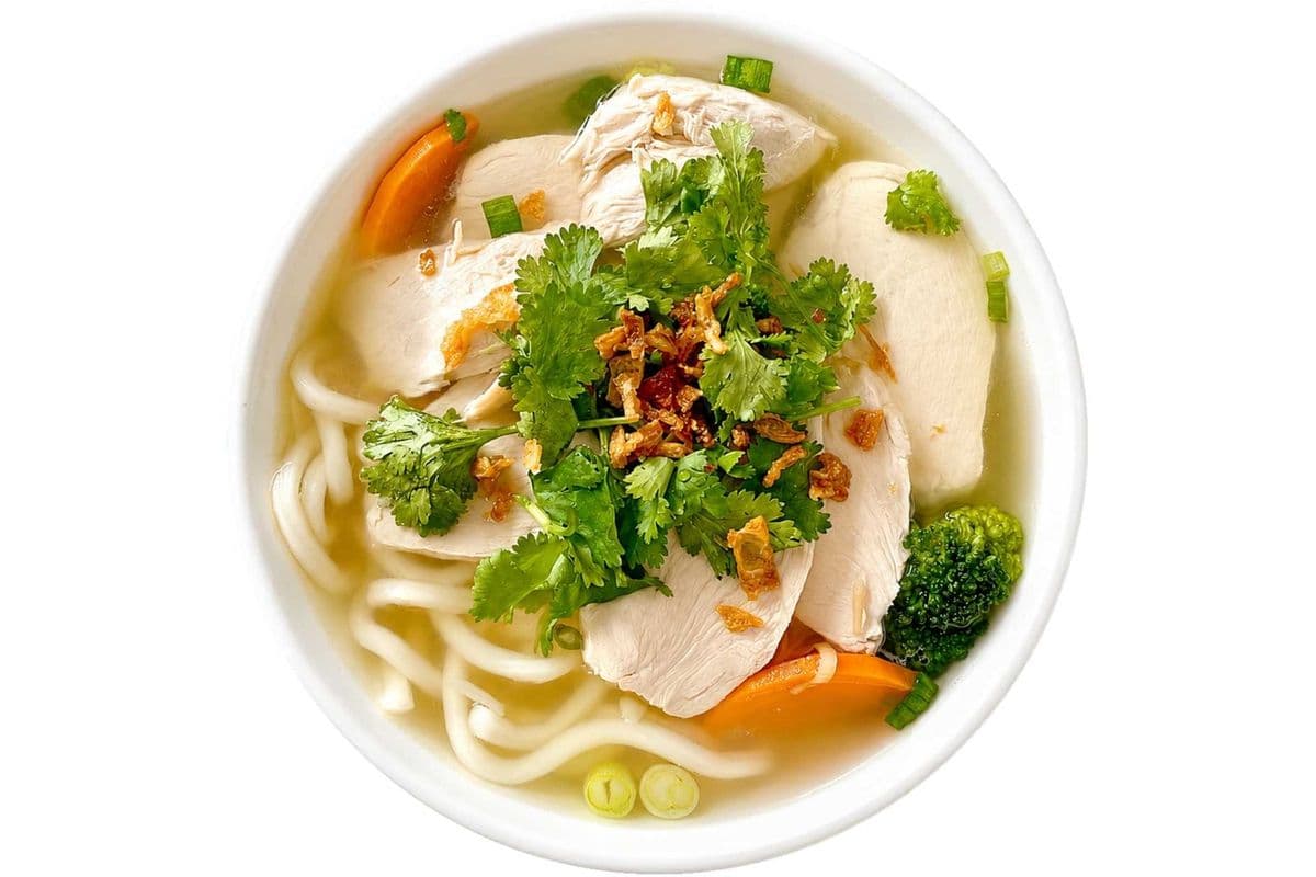 24. Vietnamese Chicken Udon Noodle Soup