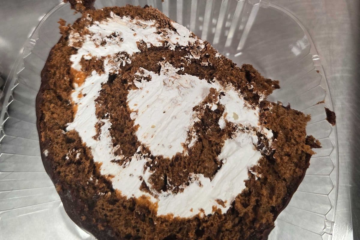Chocolate swiss roll