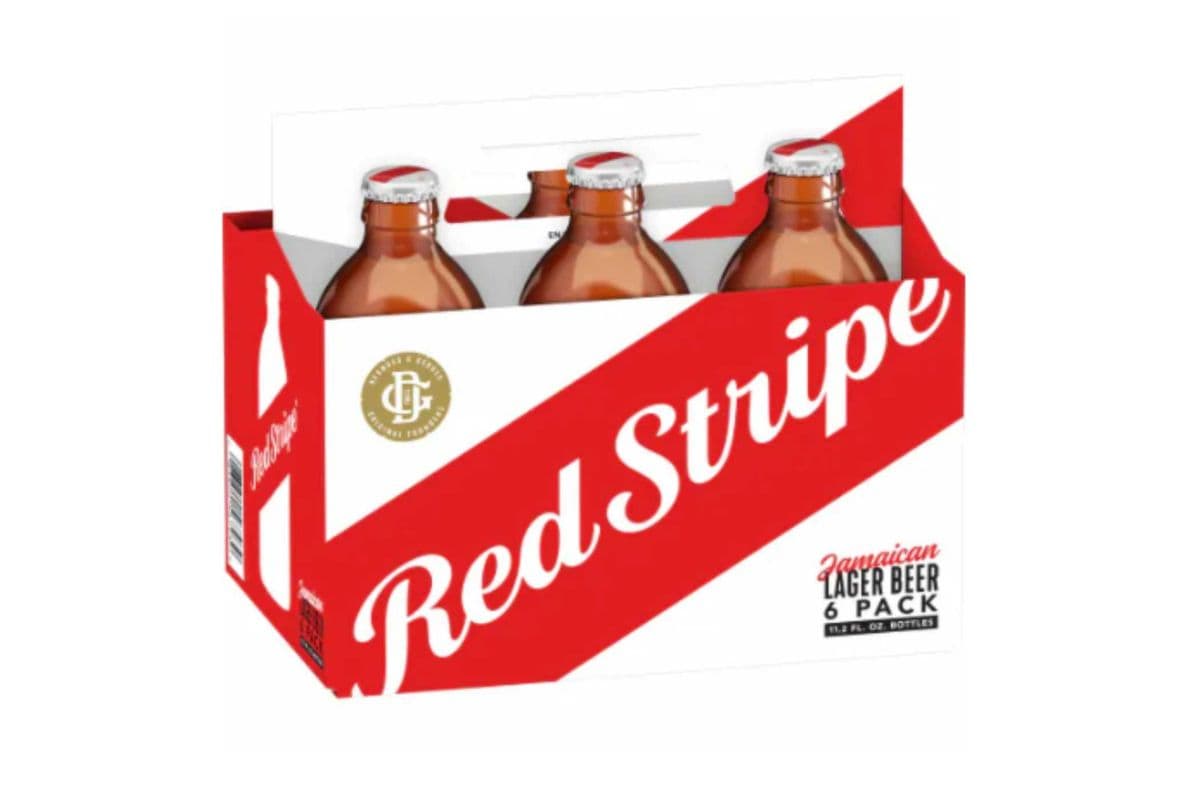 Red Stripe bottles (6 x 330ml)