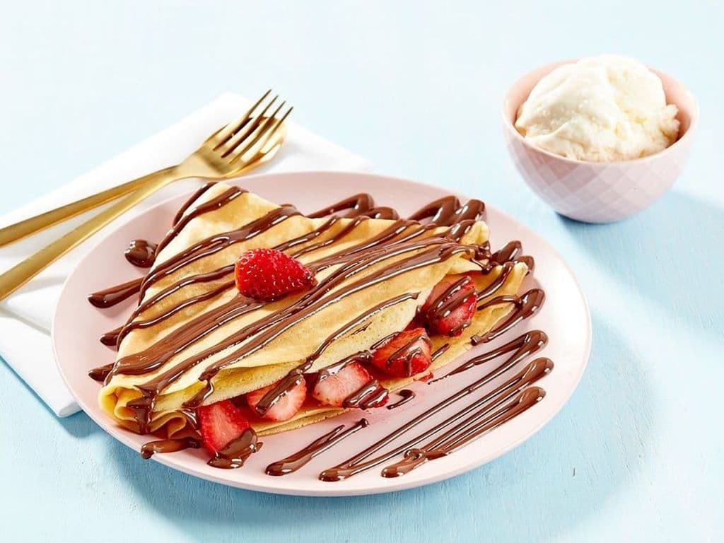 Strawberry Nutella Crepe