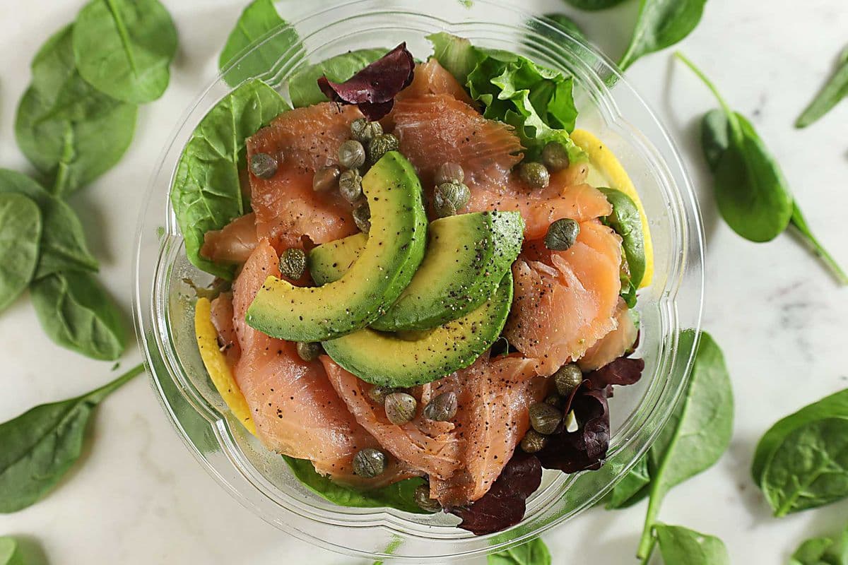 Salade saumon fumé / Smoked Salmon Salad