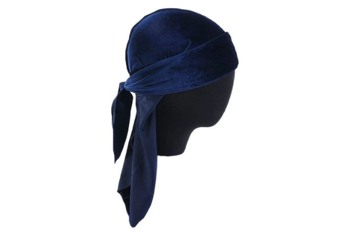 Velvet Durag Navy Blue (80 g)