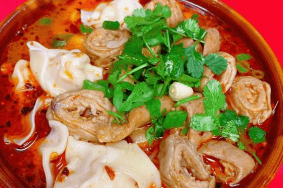 4. Wonton with Pork Gut (12 Pcs) 肥腸抄手