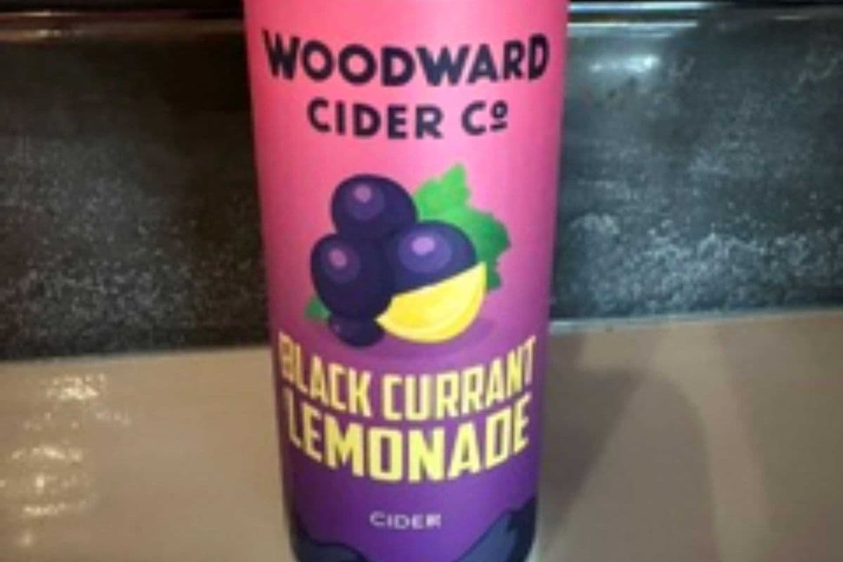 Woodward Cider Black Currant Lemonade (5 x 250ml)