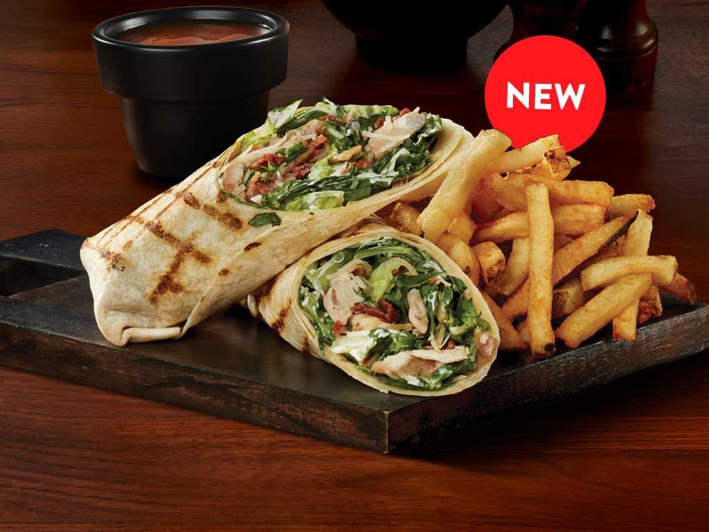 NEW! Chicken Caesar Wrap