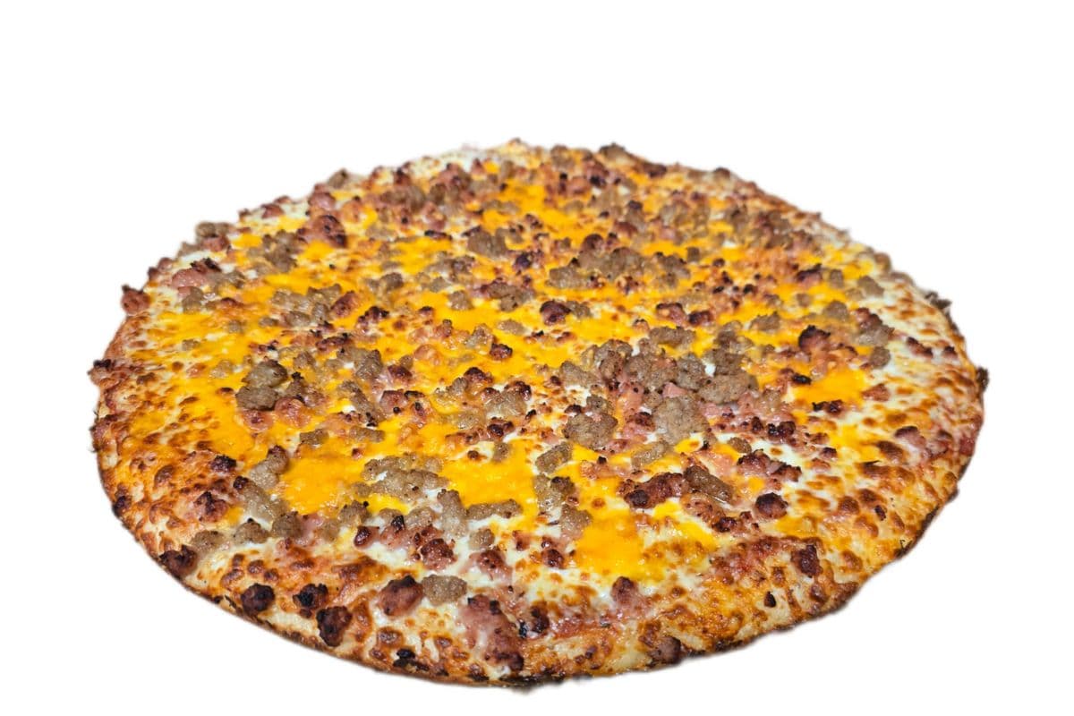 Small Bacon Double Cheese Pizza