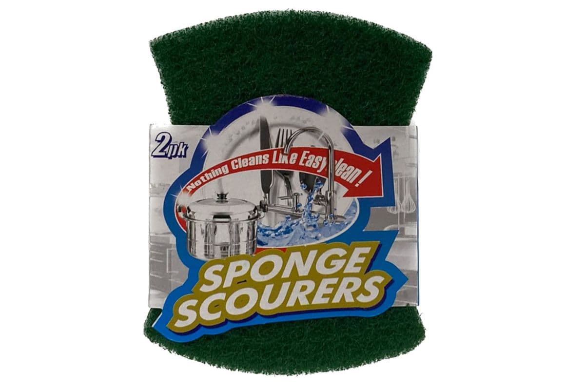 Pure Kleen Sponge Scourers 2PK