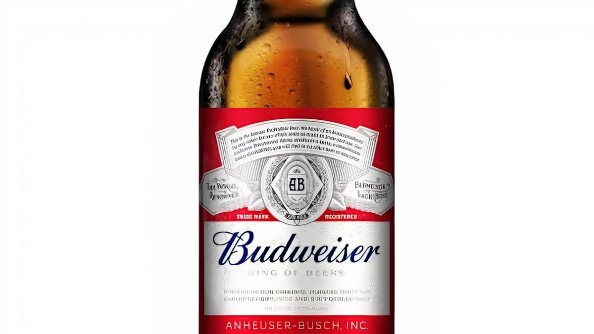 Budweiser, 12oz bottled beer (5.0% ABV)